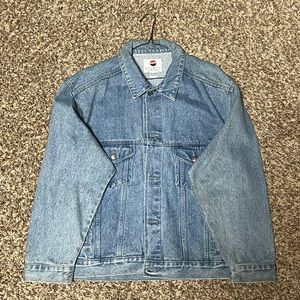 Vintage Pepsi Cola Denim Trucker Jean Jacket Men’s Size L
